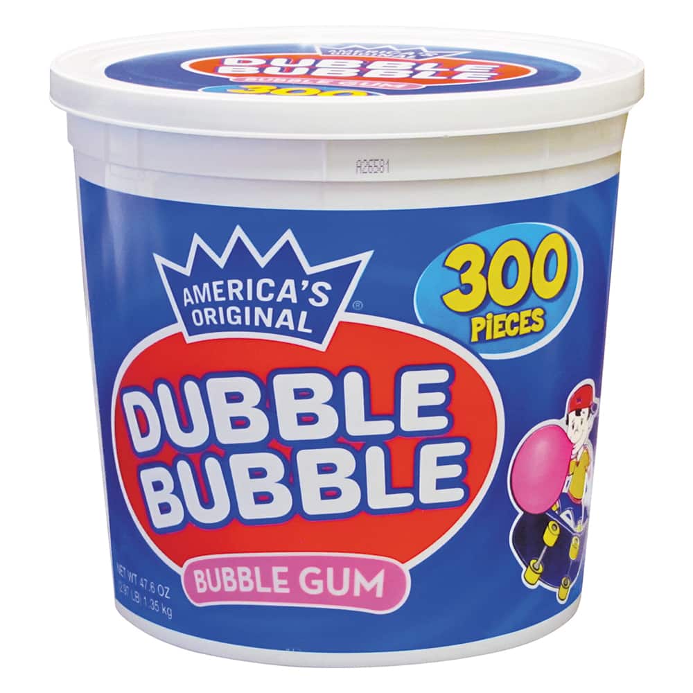 Dubble Bubble - Snacks, Cookies, Candy & Gum; Breakroom Accessory Type: Gum ; Breakroom Accessory Description: Food-Gum - Exact Tooling