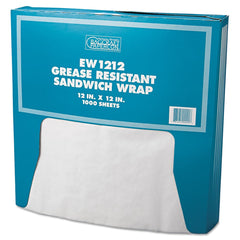 Bagcraft Papercon - Foil & Plastic Wrap; Breakroom Accessory Type: Paper Wrap ; For Use With: Food Protection ; Breakroom Accessory Description: Food Wrap-Paper Wrap - Exact Tooling