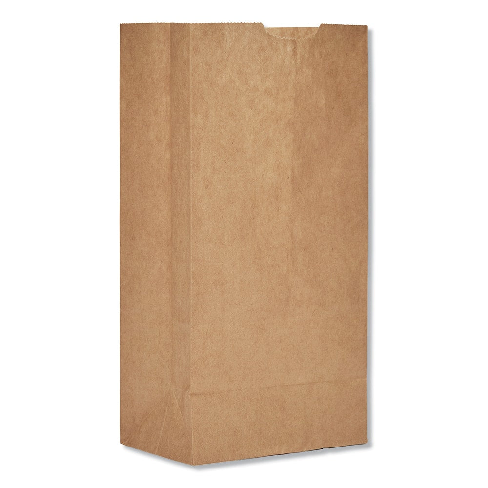 GEN - Paper Bags; Type: Grocery Bag ; Color: Kraft ; Size: 5 x 3-11/32 x 9-3/4 ; Material: Paper - Exact Tooling