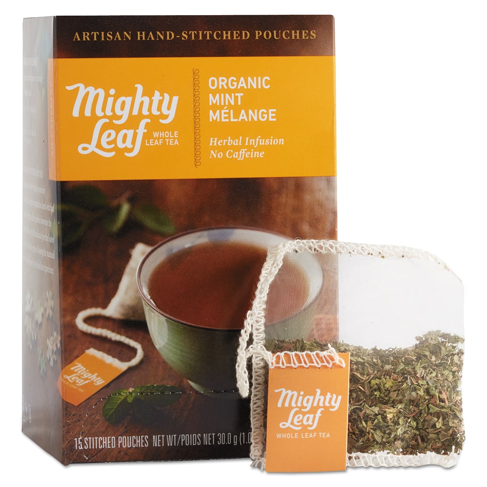 Mighty Leaf - Coffee, Tea & Accessories; Breakroom Accessory Type: Tea Bags ; Breakroom Accessory Description: Beverages-Tea; Packet - Exact Tooling