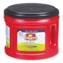 Folgers - Coffee, Tea & Accessories; Breakroom Accessory Type: Coffee ; Breakroom Accessory Description: Beverages-Half-caffeinated Coffee; Bulk Ground - Exact Tooling