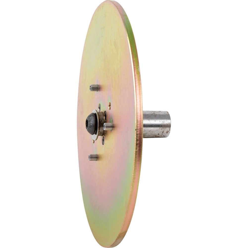 PFERD - Brush Arbors; Product Compatibility: M-BRAD? Disc Brushes ; Arbor Type: Drive Arbor ; Brush Diameter Compatibility (Inch): 9; 10 ; Attached Spindle: Yes ; Flow-Through Spindle: Yes ; Arbor Hole Size Compatibility: 9 (Inch) - Exact Tooling