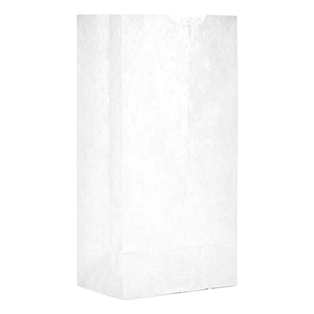 GEN - Paper Bags; Type: Grocery Bag ; Color: White ; Size: 5 x 3-11/32 x 9-3/4 ; Material: Paper - Exact Tooling
