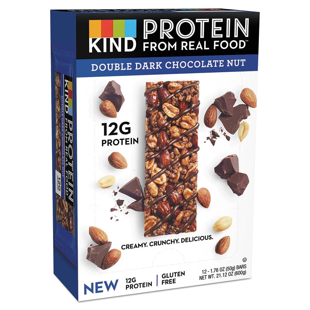KIND - Snacks, Cookies, Candy & Gum; Breakroom Accessory Type: Protein Bar ; Breakroom Accessory Description: Food-Protein Bar - Exact Tooling