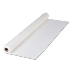 Hoffmaster - Tablecloths; Type: Table Roll ; Color: White ; Width (Inch): 40 ; Length (Inch): 3600 ; Length (Feet): 300.000 ; Material: Plastic - Exact Tooling