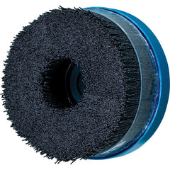 PFERD - Disc Brushes; Outside Diameter (Inch): 4 ; Grit: 120 ; Abrasive Material: Ceramic Oxide ; Brush Type: Crimped ; Connector Type: Arbor ; Arbor Hole Size (Inch): 7/8 - Exact Tooling