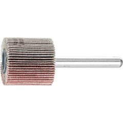 PFERD - Mounted Flap Wheels; Abrasive Type: Coated ; Outside Diameter (Inch): 1 ; Face Width (Inch): 1 ; Abrasive Material: Aluminum Oxide ; Grit: 60 ; Mounting Type: 1/8" Shank - Exact Tooling
