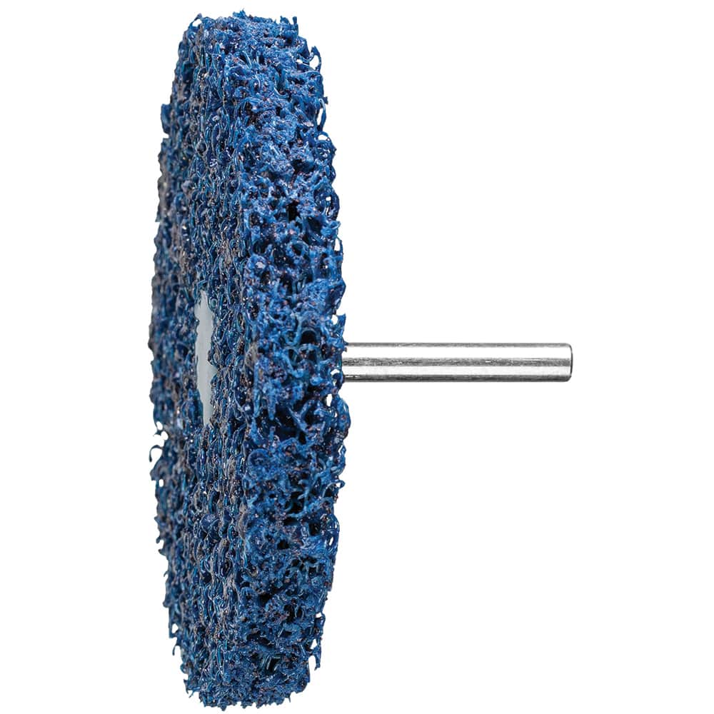 PFERD - Mounted Buffing Wheels; Buff Type: Polishing ; Wheel Diameter (Inch): 4 ; Wheel Thickness (Inch): 1/2 ; Wheel Density: Medium ; Number of Plys: 0.000 ; Grade: Coarse - Exact Tooling