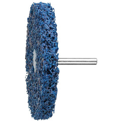 PFERD - Mounted Buffing Wheels; Buff Type: Polishing ; Wheel Diameter (Inch): 4 ; Wheel Thickness (Inch): 1/2 ; Wheel Density: Medium ; Number of Plys: 0.000 ; Grade: Coarse - Exact Tooling