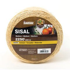 Mibro - Twine; Type: Twine ; Material: Sisal ; Color: Natural ; Twine Size: #24 ; Ply: 3 ; Breaking Strength (Lb.): 5.00 - Exact Tooling