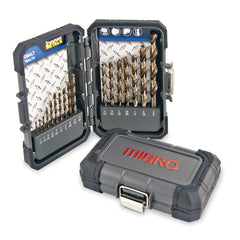Mibro - Drill Bit Sets; System of Measurement: Inch ; Drill Bit Material: HSS; Carbide ; Drill Bit Set Type: Jobber Length Drill Bits; Twist Drill Bits ; Minimum Drill Bit Size (Decimal Inch): 0.0625 ; Minimum Drill Bit Size (Inch): 1/16 ; Maximum Drill - Exact Tooling