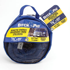 Mibro - Rope; Type: Truck Rope ; Head/Holder Diameter (Inch): 7/8 ; Material: Blue ; Load Capacity (Lb.): 24700.000 ; Maximum Length: 20.00 ; Color: Blue - Exact Tooling