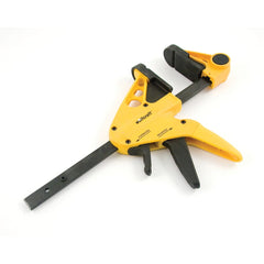 Mibro - Bar Clamps; Maximum Capacity (Inch): 3.5 ; Throat Depth (Inch): 3-1/2 ; Clamping Pressure (Lb.): 220.00 ; Maximum Spread (Inch): 14 ; Rail Material: Steel ; Throat Depth (Decimal Inch): 3-1/2 - Exact Tooling