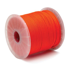 Mibro - Rope; Type: Paracord ; Head/Holder Diameter (Inch): 5/32 ; Material: Nylon ; Load Capacity (Lb.): 110.000 ; Maximum Length: 400.00 ; Color: Orange - Exact Tooling