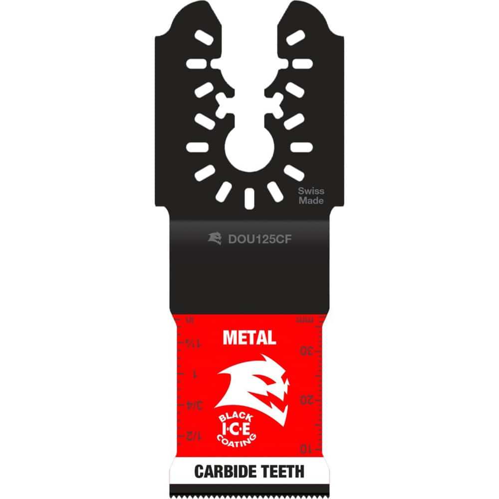 Freud - Rotary & Multi-Tool Accessories; Accessory Type: Oscillating Blade ; For Use With: Multi-Tools ; Cutting Diameter (Inch): 1.25 ; Head Material: Carbide - Exact Tooling