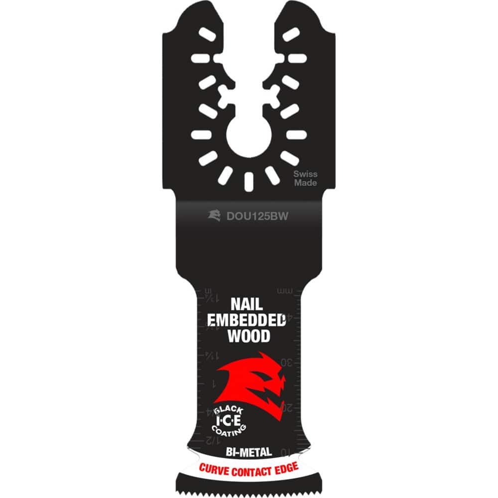 Freud - Rotary & Multi-Tool Accessories; Accessory Type: Oscillating Blade ; For Use With: Multi-Tools ; Cutting Diameter (Inch): 1.25 ; Head Material: Bi-Metal - Exact Tooling