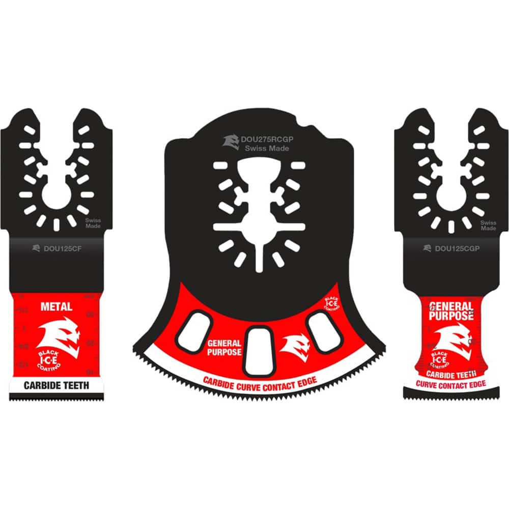 Freud - Rotary & Multi-Tool Accessories; Accessory Type: Oscillating Blade Set ; For Use With: Multi-Tools ; Head Material: Carbide - Exact Tooling