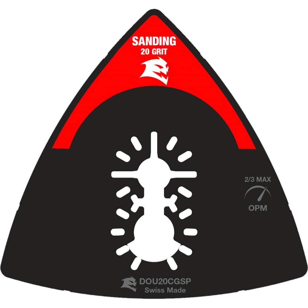Freud - Rotary & Multi-Tool Accessories; Accessory Type: Oscillating Sanding Plate ; For Use With: Multi-Tools ; Cutting Diameter (Inch): 3.5 ; Head Material: Carbide - Exact Tooling