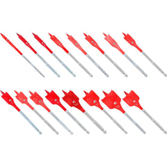 Freud - Drill Bit Sets; System of Measurement: Inch ; Drill Bit Material: Carbon Steel ; Drill Bit Set Type: Spade Drill Bits ; Minimum Drill Bit Size (Inch): 1/4 ; Maximum Drill Bit Size (Inch): 1-1/2 ; Drill Point Angle: 118 - Exact Tooling