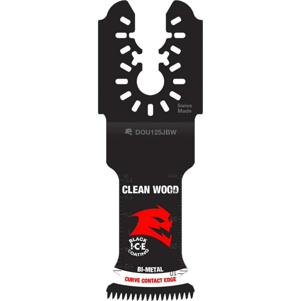 Freud - Rotary & Multi-Tool Accessories; Accessory Type: Oscillating Blade ; For Use With: Multi-Tool ; Cutting Diameter (Inch): 1.25 ; Head Material: Bi-Metal - Exact Tooling