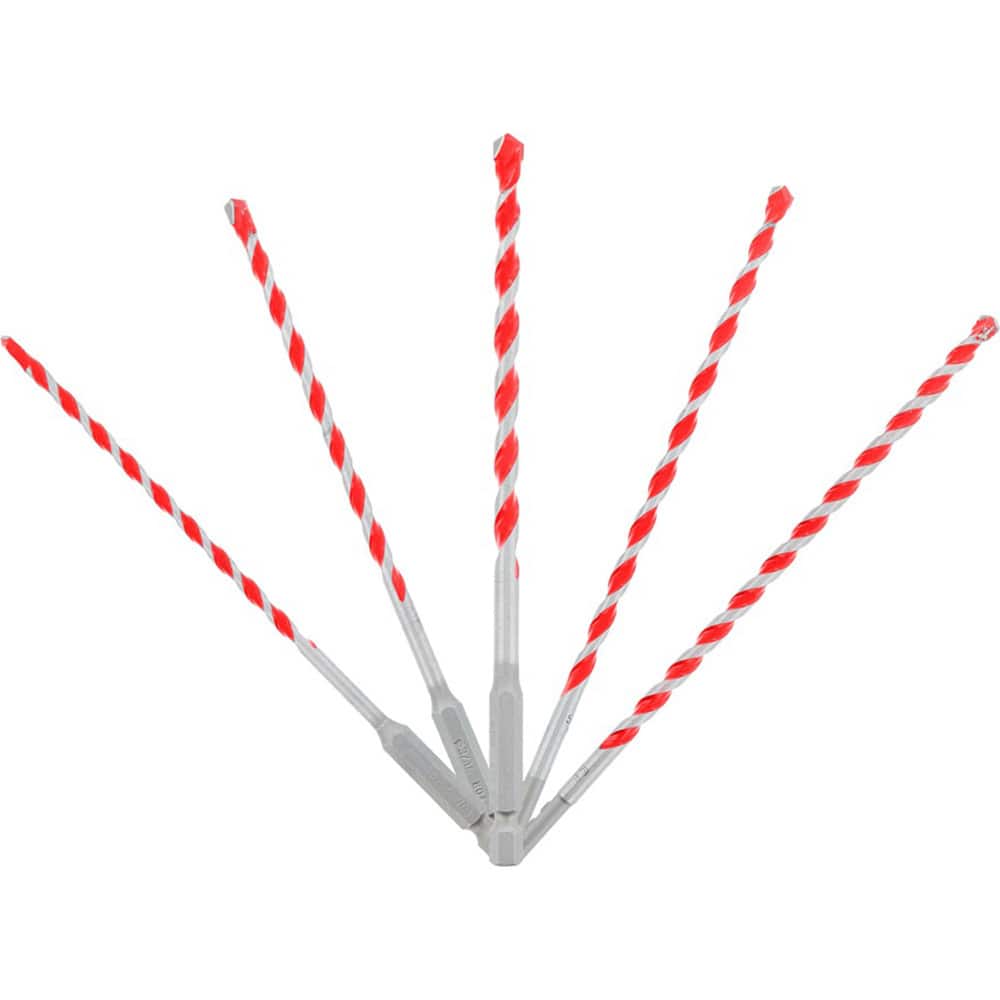 Freud - Drill Bit Sets; System of Measurement: Inch ; Drill Bit Material: Carbide ; Drill Bit Set Type: Hammer Drill Bits ; Minimum Drill Bit Size (Inch): 5/32 ; Maximum Drill Bit Size (Inch): 3/8 ; Drill Point Angle: 118 - Exact Tooling