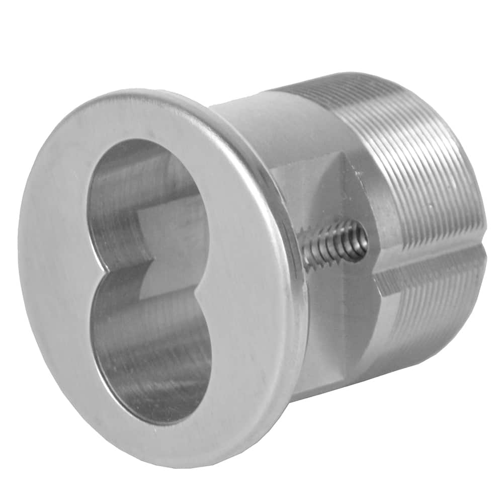 Corbin Russwin - Cylinders; Type: Rim ; Keying: Less Core ; Number of Pins: 6 ; Material: Brass ; Finish/Coating: Satin Chrome - Exact Tooling