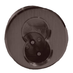 Arrow Lock - Cylinders; Type: Rim ; Keying: Less Core ; Number of Pins: 7 ; Material: Brass ; Finish/Coating: Oil Rubbed Bronze - Exact Tooling