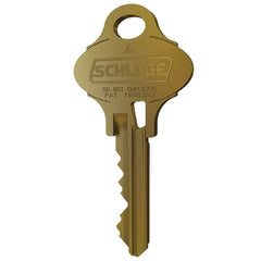 Schlage - Key Blanks; Type: Schlage ; Material: Brass - Exact Tooling