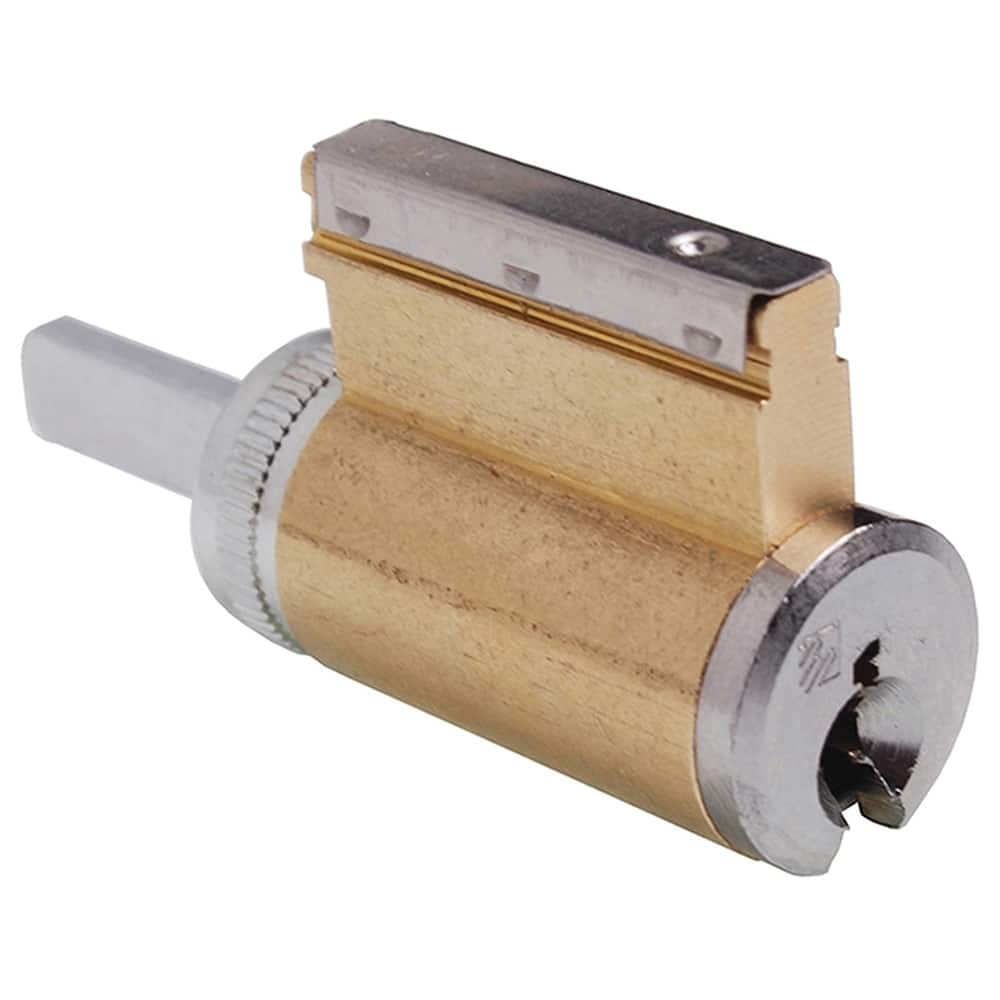 Corbin Russwin - Cylinders; Type: Conventional Core ; Keying: D2 Keyway ; Number of Pins: 6 ; Material: Brass ; Finish/Coating: Satin Chrome - Exact Tooling