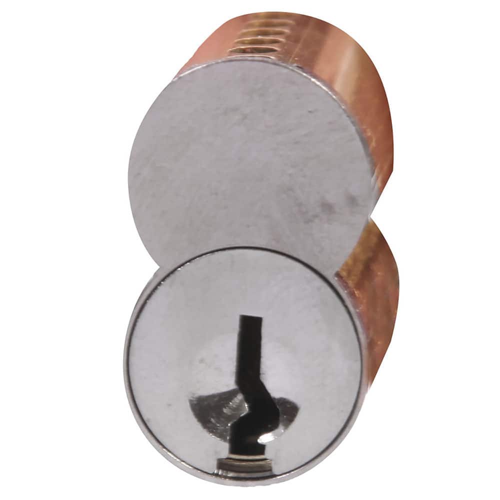 Arrow Lock - Cylinders; Type: Interchangeable Core ; Keying: TC Keyway ; Number of Pins: 7 ; Material: Brass ; Finish/Coating: Satin Chrome - Exact Tooling