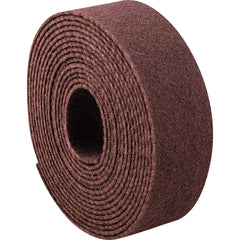 PFERD - Non-Woven Rolls; Abrasive Material: Aluminum Oxide ; Roll Width (Inch): 4 ; Overall Length (Feet): 30.00 ; Grade: Medium ; Roll Color: Dark Tan ; Roll Width (Decimal Inch): 4 - Exact Tooling