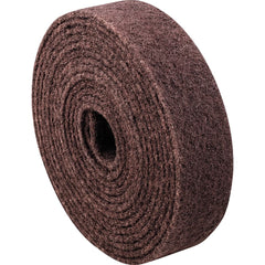 PFERD - Non-Woven Rolls; Abrasive Material: Aluminum Oxide ; Roll Width (Inch): 4 ; Overall Length (Feet): 30.00 ; Grade: Coarse ; Roll Color: Dark Tan ; Roll Width (Decimal Inch): 4 - Exact Tooling