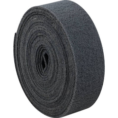PFERD - Non-Woven Rolls; Abrasive Material: Silicon Carbide ; Roll Width (Inch): 4 ; Overall Length (Feet): 30.00 ; Grade: Super Fine ; Roll Color: Dark Tan ; Roll Width (Decimal Inch): 4 - Exact Tooling
