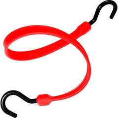 The Better Bungee - Stretch Tie Downs; Type: Heavy Duty Bungee Strap ; End Type: Molded Nylon Hook End ; Color: Red ; Fractional Overall Lengths: 36 - Exact Tooling