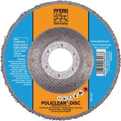 PFERD - 4-1/2 x 1/2" Aluminum Oxide Deburring Disc - Exact Tooling