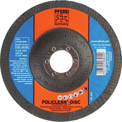 PFERD - 5 x 1/2" Aluminum Oxide Deburring Disc - Exact Tooling