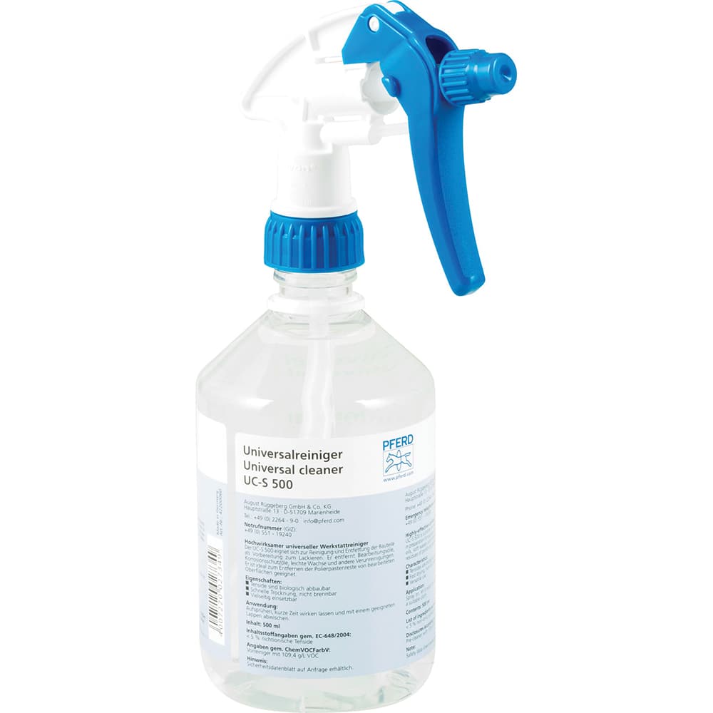 PFERD - All-Purpose Cleaners & Degreasers; Type: All-Purpose Cleaner ; Container Type: Trigger Spray Bottle ; Container Size: 16.9 oz. ; Scent: Neutral ; Form: Liquid; Spray - Exact Tooling