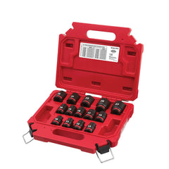 Milwaukee Tool - 14 Pc 1/2" Drive Socket Set - Exact Tooling