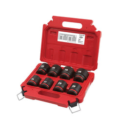Milwaukee Tool - 8 Pc 3/4" Drive Socket Set - Exact Tooling