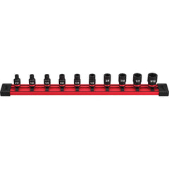 Milwaukee Tool - 10 Pc 1/4" Drive Socket Set - Exact Tooling