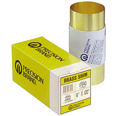 .001X12X120″ BRASS SHIM - Exact Tooling