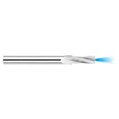 ‎0.1450″ Cutter Diameter × 0.3120″ (5/16″) Length of Cut Carbide Multi-Form #10-24 Thread Milling Cutter Coolant Through, 3 Flutes - Exact Tooling