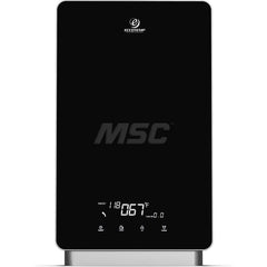 Electric Water Heaters; Style: Electric Home Tankless water heater; Voltage: 240; Wire Gauge: 8; Temperature Rise: 127 ™F @ 2 GPM; Kilowatts: 27; Amperage Rating: 113