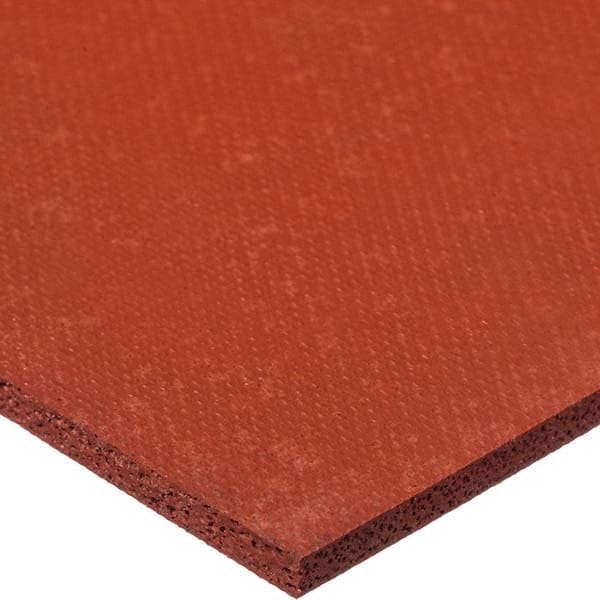 USA Sealing - 36" x 36" x 1/8" Red Silicone Foam Sheet - Exact Tooling