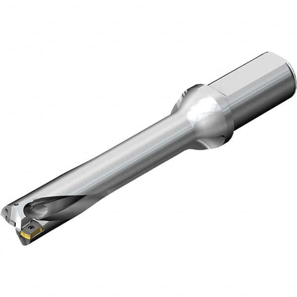 Sandvik Coromant - 140mm Max Drill Depth, 7xD, 20mm Diam, Indexable Insert Drill - Exact Tooling