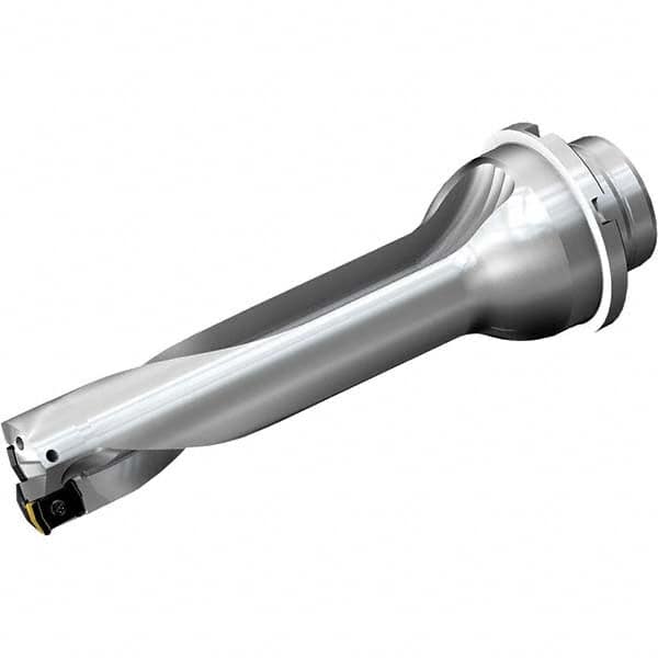 Sandvik Coromant - 3-1/2" Max Drill Depth, 4xD, 7/8" Diam, Indexable Insert Drill - Exact Tooling