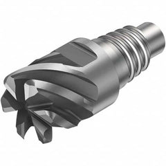 Sandvik Coromant - Corner Radius & Corner Chamfer End Mill Heads Mill Diameter (mm): 16.00 Mill Diameter (Decimal Inch): 0.6299 - Exact Tooling