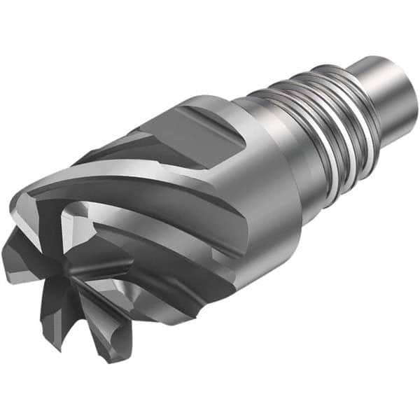 Sandvik Coromant - Corner Radius & Corner Chamfer End Mill Heads Mill Diameter (mm): 16.00 Mill Diameter (Decimal Inch): 0.6299 - Exact Tooling