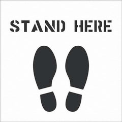 NMC - Facility Stencils Type: Message & Graphic Message Type: Instructions - Exact Tooling