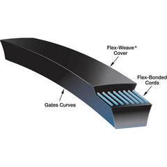 Gates - Belts Belt Style: V-Belts Belt Section: 4L - Exact Tooling